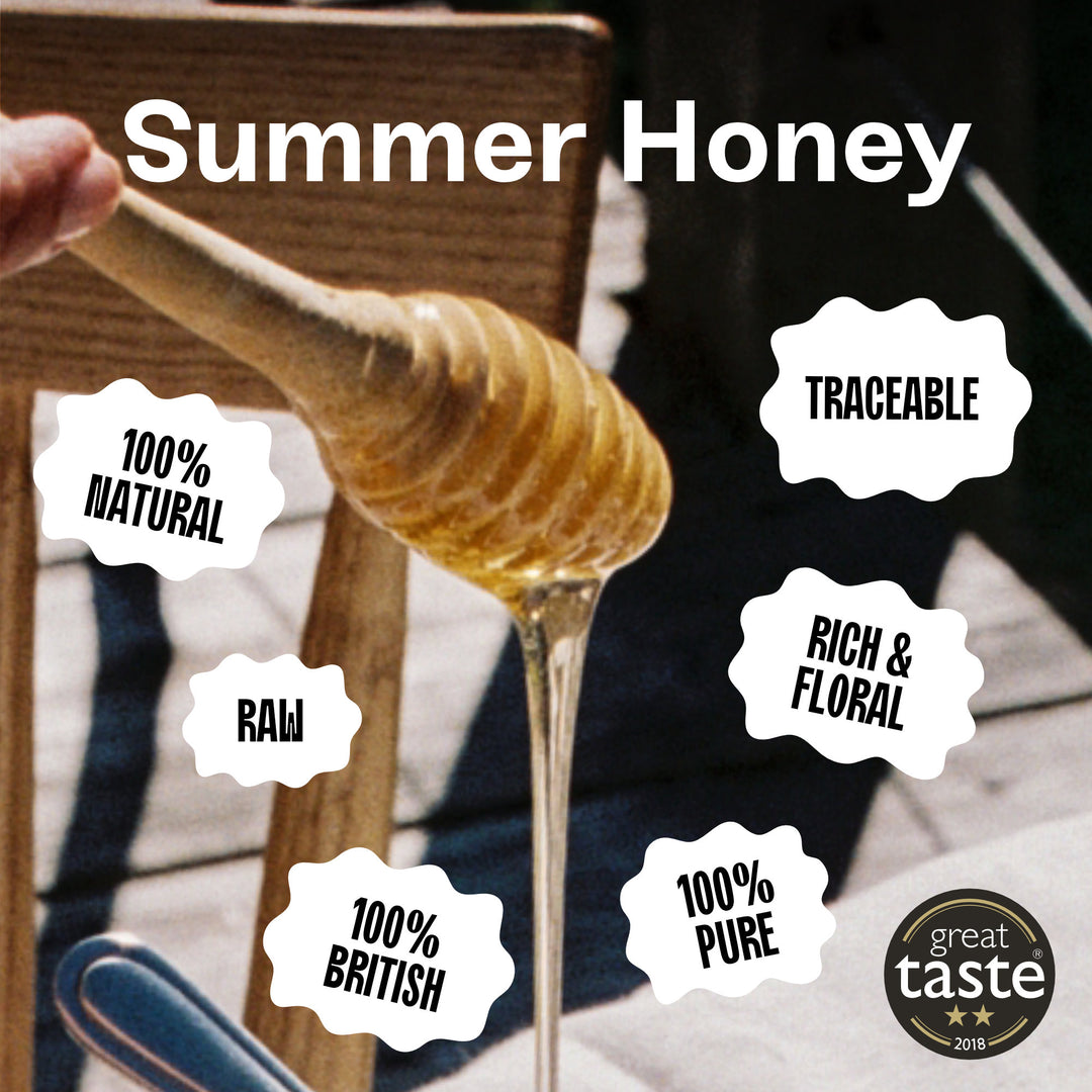 Raw British Runny Summer Honey