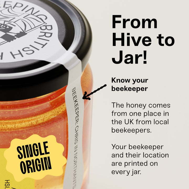 Raw British Runny Summer Honey