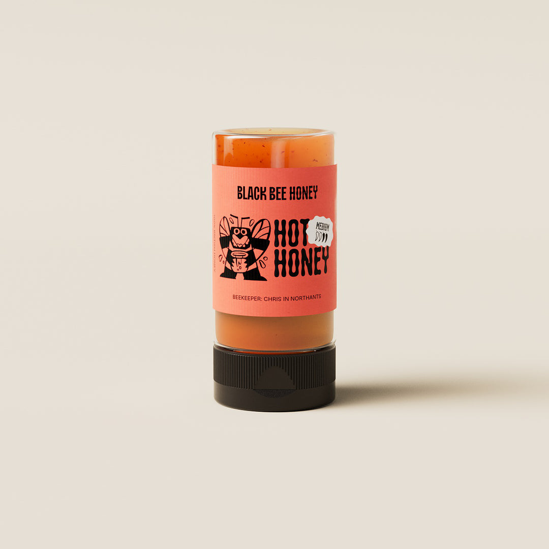 Raw British Hot Honey Squeezy (Medium) 280g