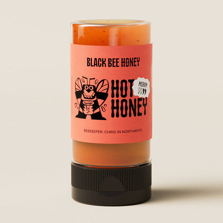 Raw British Hot Honey Squeezy (Medium) 280g