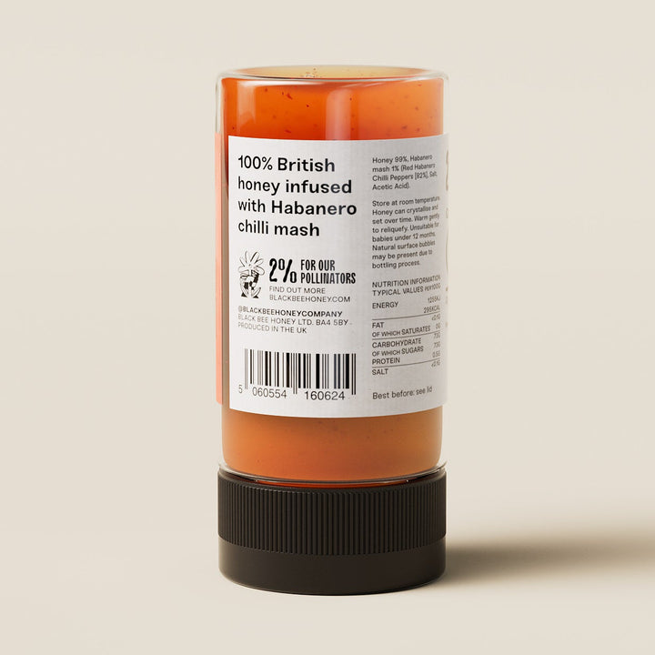 Raw British Hot Honey Squeezy (Medium) 280g