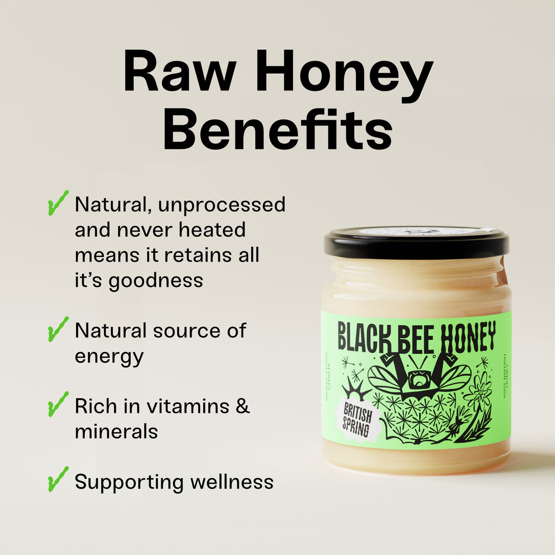 Raw British Set Spring Honey