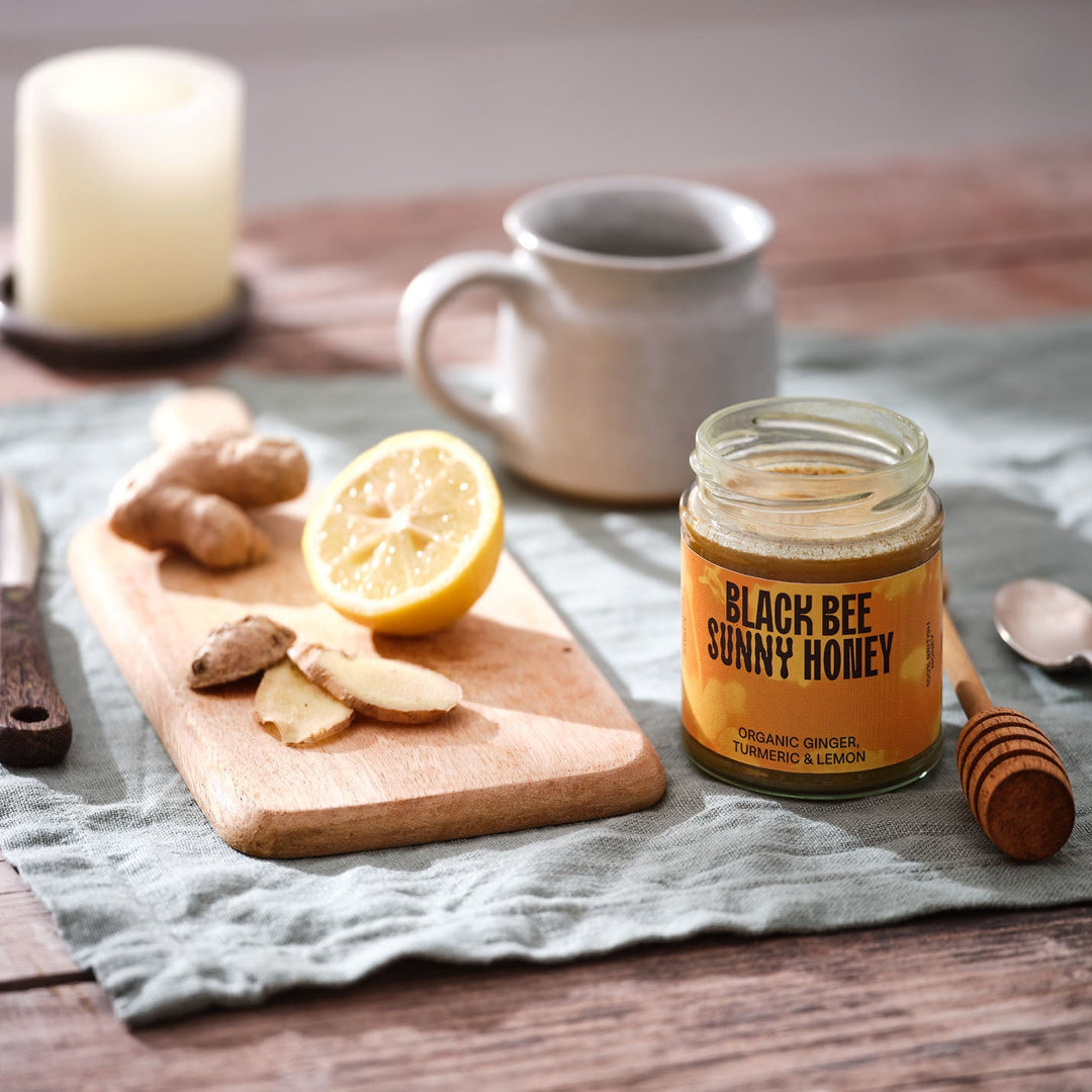 Raw Sunny Honey - with Lemon, Turmeric & Ginger