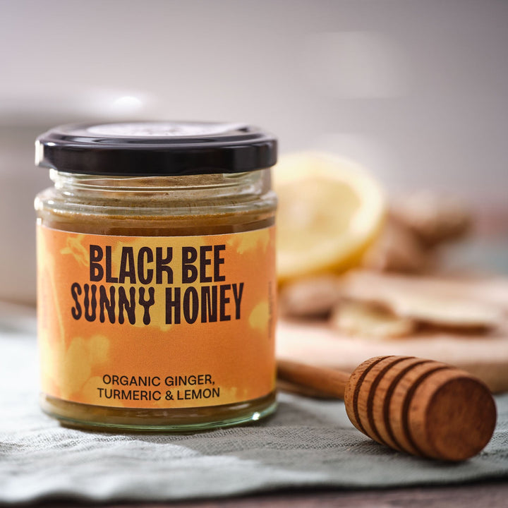 Raw Sunny Honey - with Lemon, Turmeric & Ginger