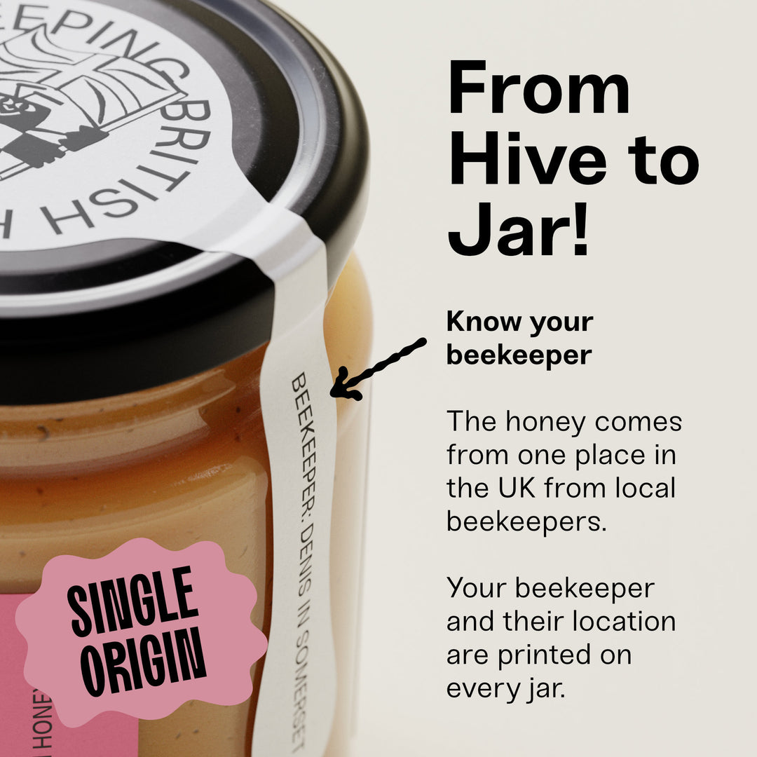 Raw Pollen Honey