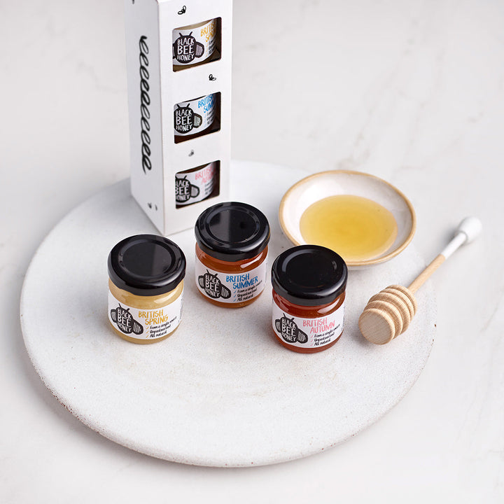 The Honey Seasons - Mini Jar Triple Pack
