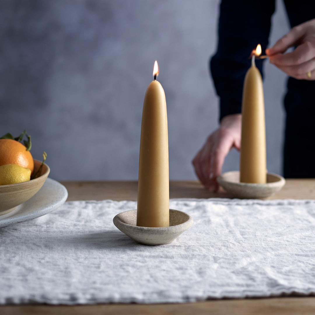 British Beeswax Candles - Slim