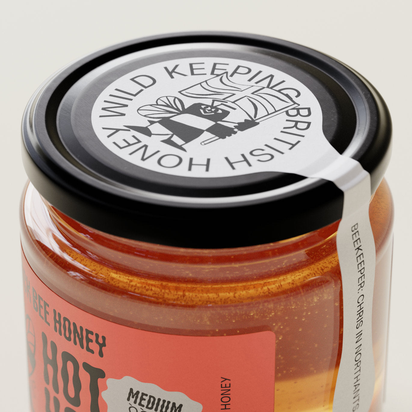 Honeyページ★必着 Hot honey with Habanero chilli mash - Medium – Black Bee Honey