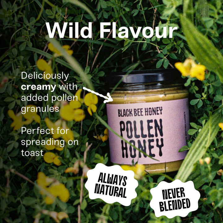 Raw Pollen Honey
