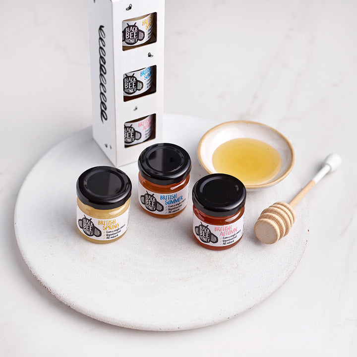 The Honey Seasons - Mini Jar Triple Pack (Case of 18)