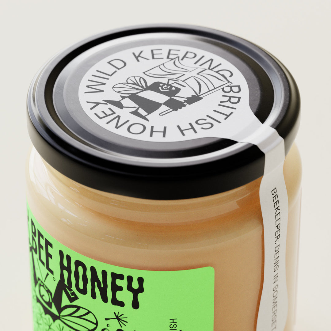 Springhuney Raw British Spring Set Honey - 227g – Black Bee Honey