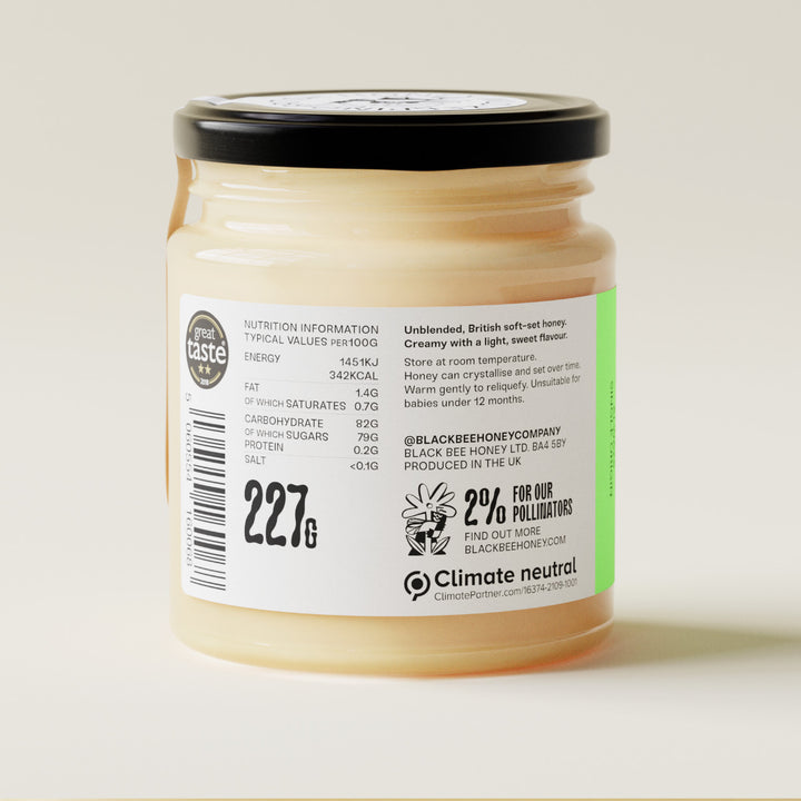 raw honey, pure honey, british honey, set honey, spring honey, real honey, natural honey, b corp honey, black bee honey 